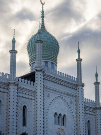 Low angle view of church