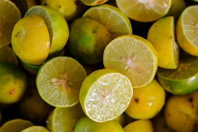 Full frame shot of oranges