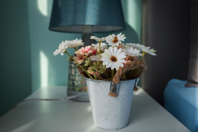 Close-up of flowers in vase