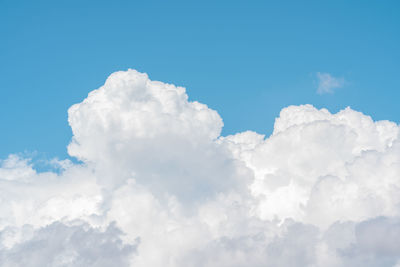 Low angle view of clouds in sky