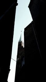 Low angle view of building against sky