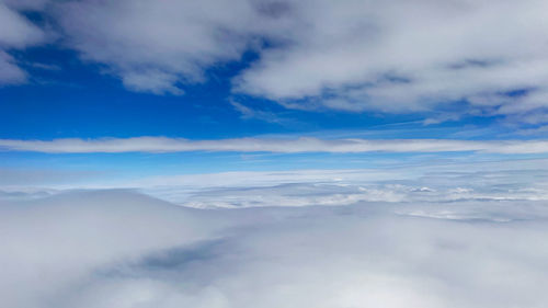 Scenic view of cloudscape against sky