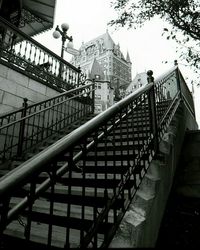 Low angle view of staircase