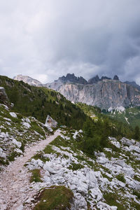 Cinque torri, dolomites, south tyrol, italy