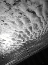 Low angle view of sky