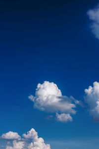 Low angle view of clouds in sky