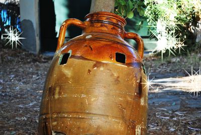 Close-up of rusty metal