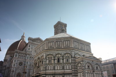 Low angle view of building against sky