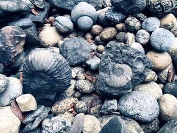 Full frame shot of stones