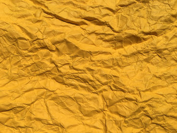 Full frame shot of yellow paper