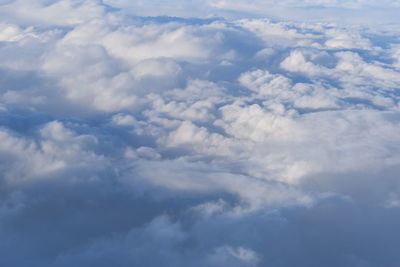 Low angle view of clouds in sky