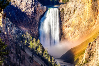 Lower falls, yellowstone national park