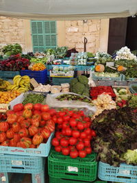 Full frame shot of food for sale