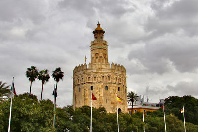 View of historical building against sky