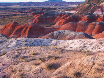 Scenic view of rock formations