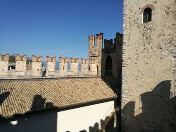 View of fort against the sky