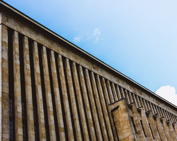 Low angle view of building against sky