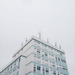 Low angle view of modern building