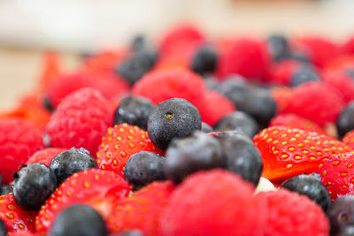 Close-up of strawberries