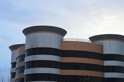 Low angle view of building against sky