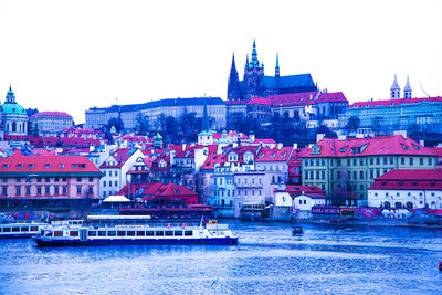 River with buildings in background
