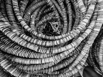 Full frame shot of spiral staircase