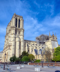 View of historic building against sky