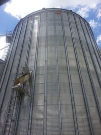 Low angle view of modern building