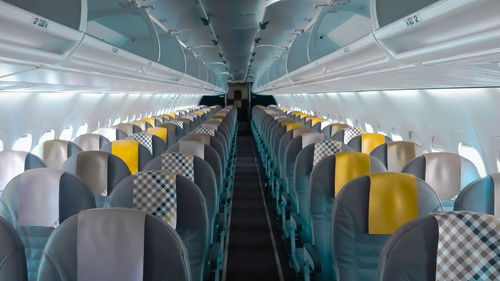 People traveling in train