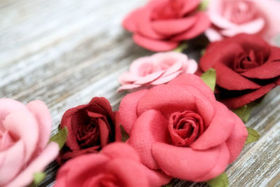 Close-up of rose bouquet