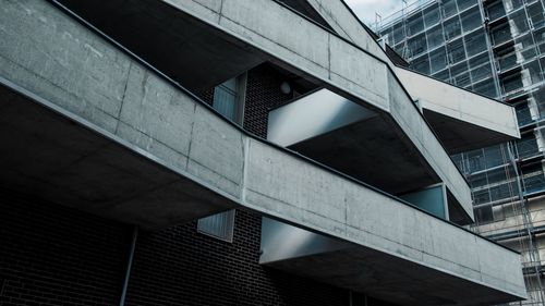 Low angle view of modern building