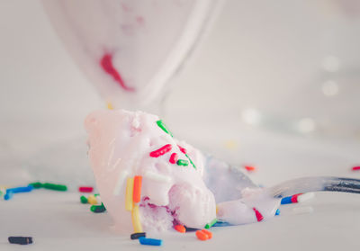 Close-up of cake