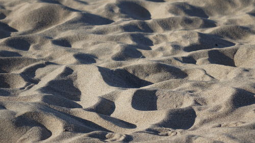 Full frame shot of sand