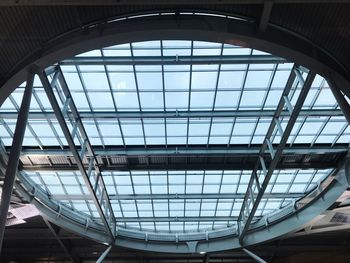 Low angle view of ceiling