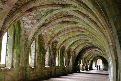 Archway of historical building