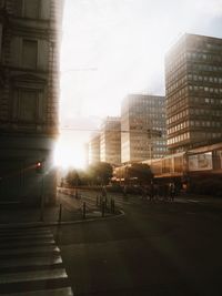 Modern buildings in city
