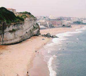 Scenic view of beach