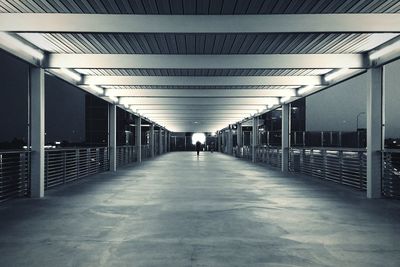 Empty walkway