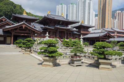 View of buildings in city