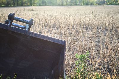View of agricultural field