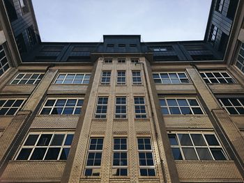 Low angle view of building against sky