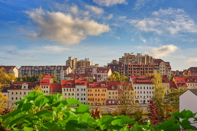 Cityscape against sky