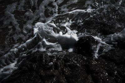 Rocks in water