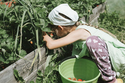 Woman wearing hat