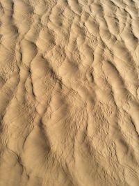 Full frame shot of sand