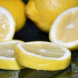 Close-up of lemon