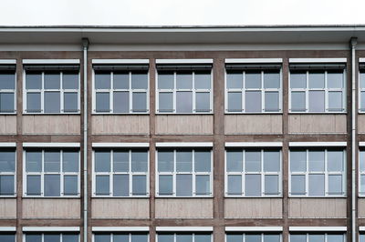 Full frame shot of modern building