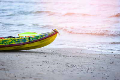 Scenic view of beach