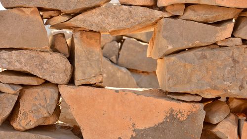 Full frame shot of rocks