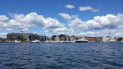 River with buildings in background